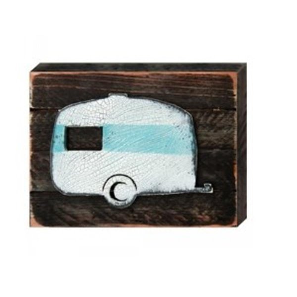 Clean Choice Camper Art on Board Wall Decor CL1800231